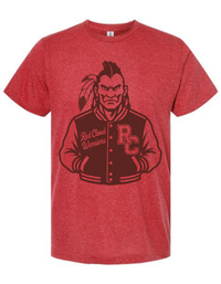 Red Cloud Warriors Varsity Mascot Tee