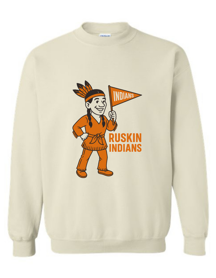 Ruskin Indians Mascot Tee & Sweatshirt