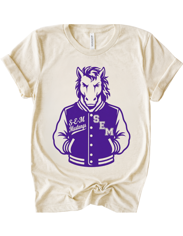 SEM Mustangs Varsity Mascot Tee