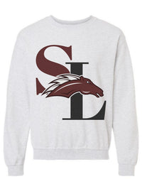 Silver Lake Mustangs Big Print Sweatshirt