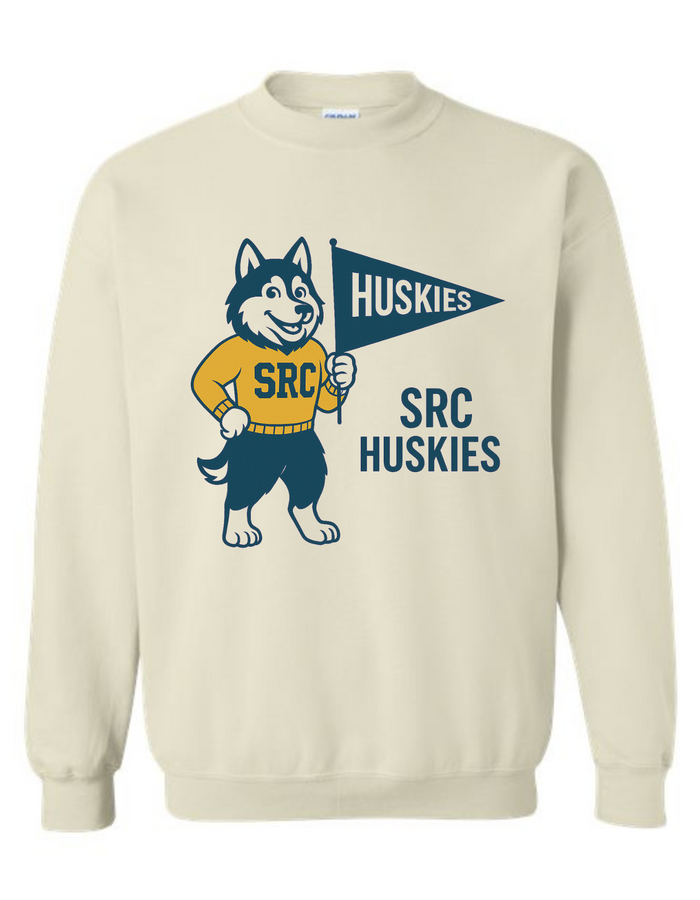 SRC Huskies Mascot Tee & Sweatshirt
