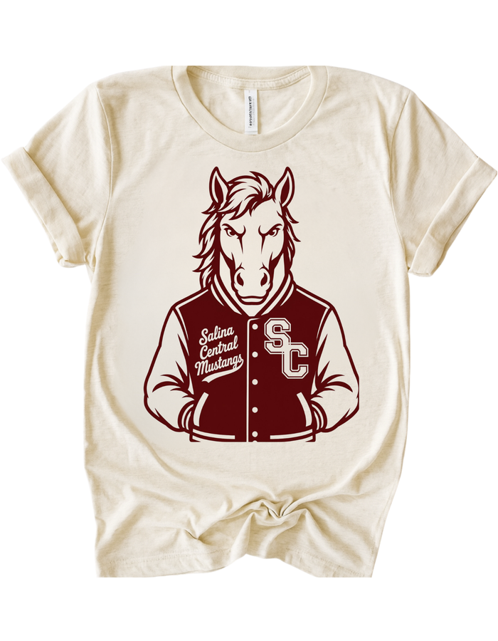 Salina Central Mustangs Varsity Mascot Tee