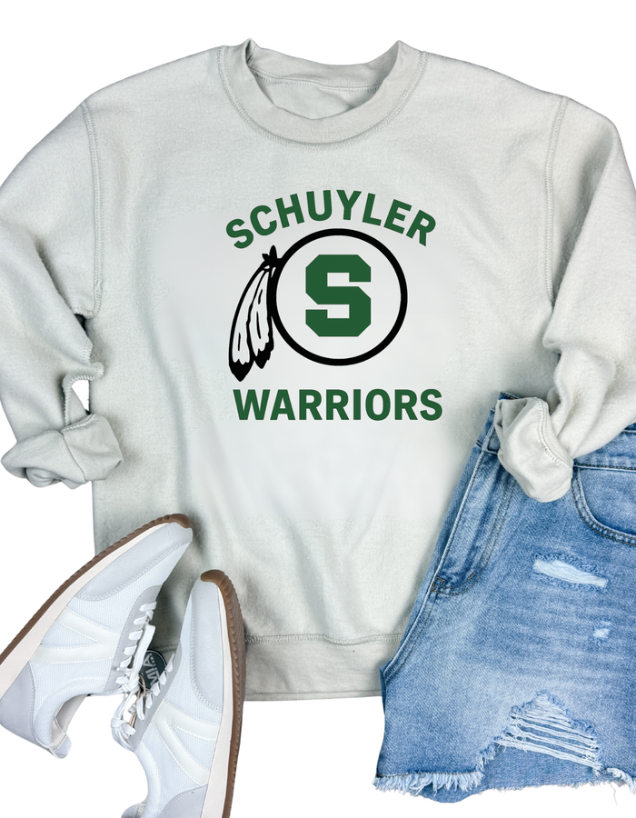 Schuyler Warriors Inside Out Sweatshirt
