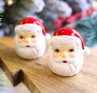 Santa Salt & Pepper Shakers