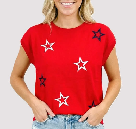 Lori Star Top in Red