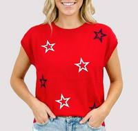 Lori Star Top in Red