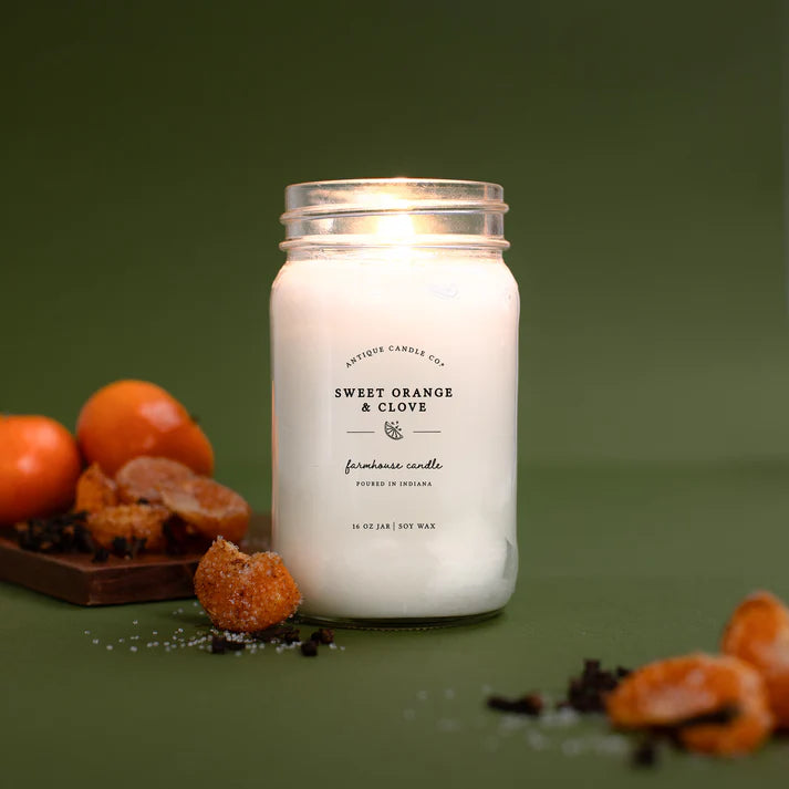 Antique Candle Co. Sweet Orange and Clove