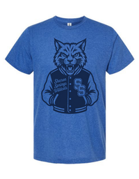 Sharon Springs Wildcats Varsity Mascot Tee