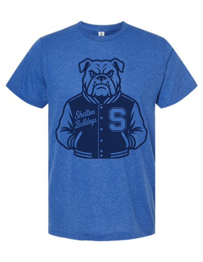 Shelton Bulldogs Varsity Mascot Tee