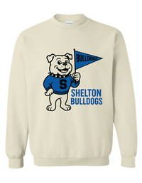 Shelton Bulldogs Mascot Tee & Sweatshirt