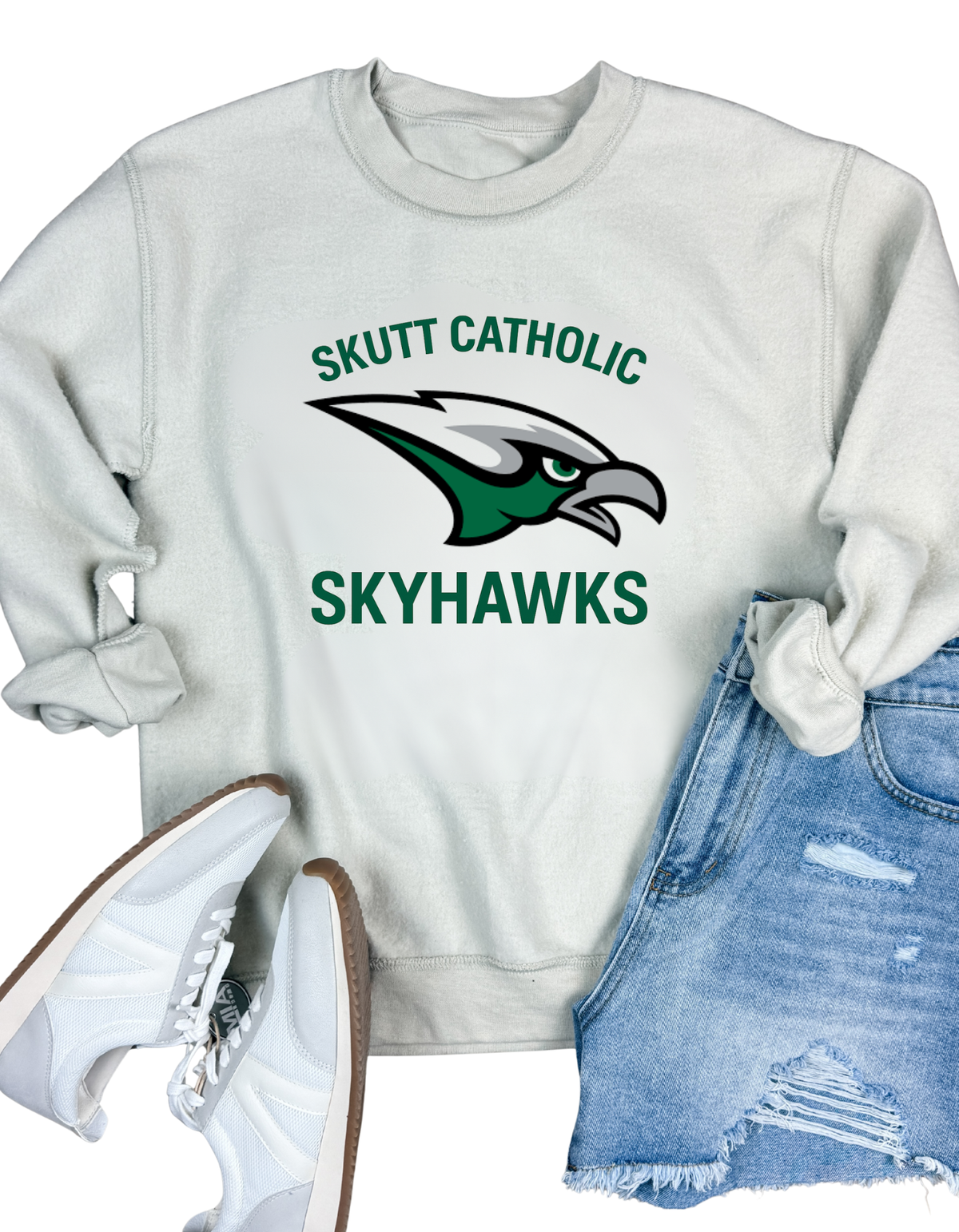 Skutt Catholic Skyhawks Inside Out Sweatshirt