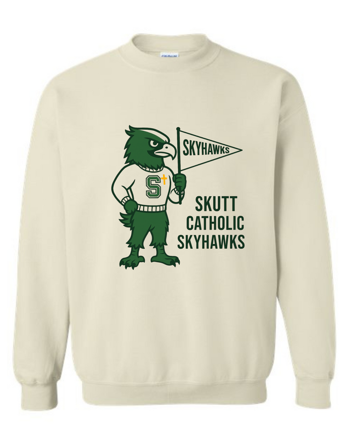 Skutt Catholic Skyhawks Mascot Tee & Sweatshirt