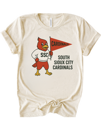 South Sioux City Cardinals Mascot Tee & Sweatshirt