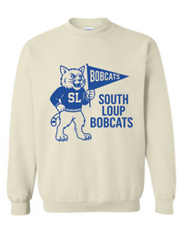 South Loup Bobcats Mascot Tee & Sweatshirt