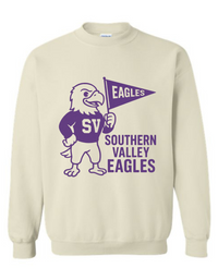 Southern Valley Eagles Vintage Mascot Tee & Sweatshirt