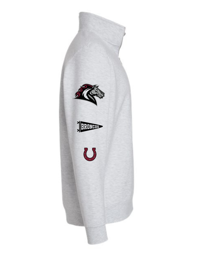 Stuart Broncos Game Day 1/4 Zip