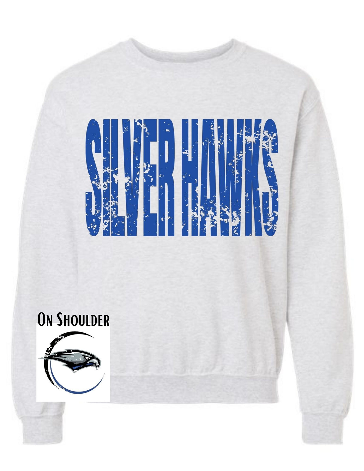 Sunrise Silver Hawks Big Print Sweatshirt