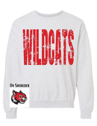 Superior Wildcats Big Print Sweatshirt