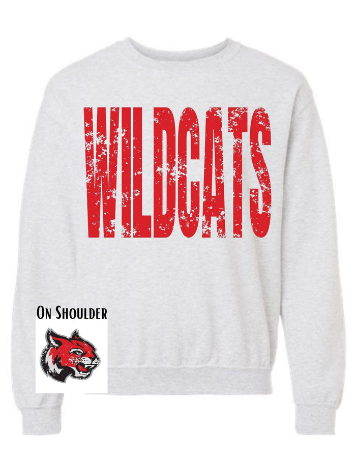 Superior Wildcats Big Print Sweatshirt