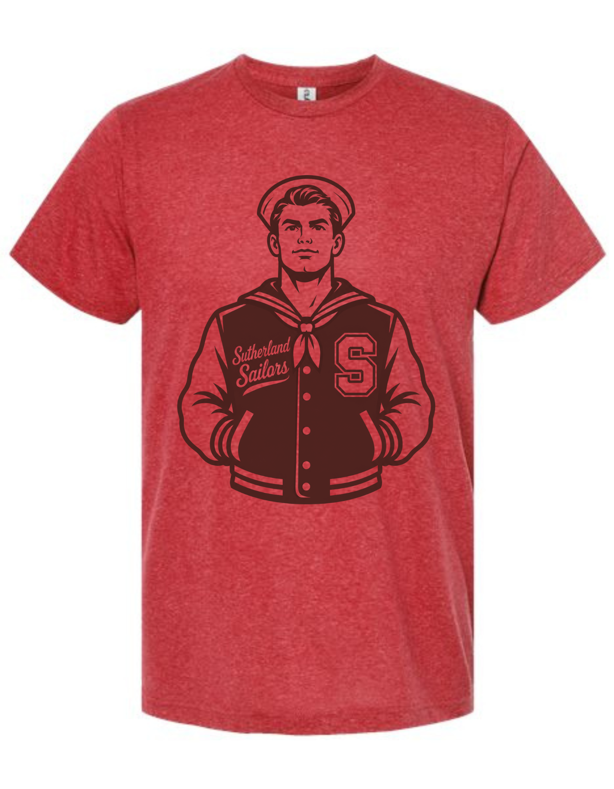 Sutherland Sailors Varsity Mascot Tee