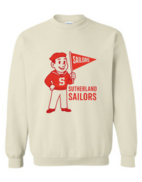 Sutherland Sailors Vintage Mascot Tee & Sweatshirt