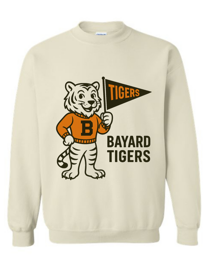 Bayard Tigers Vintage Mascot Tee & Sweatshirt