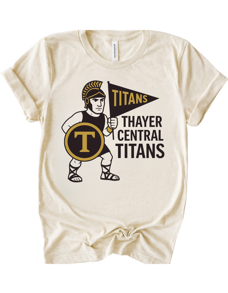 Thayer Central Titans Mascot Tee