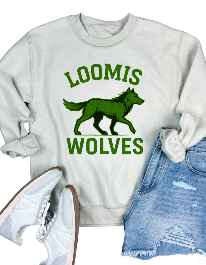 Loomis Wolves Inside Out Sweatshirt