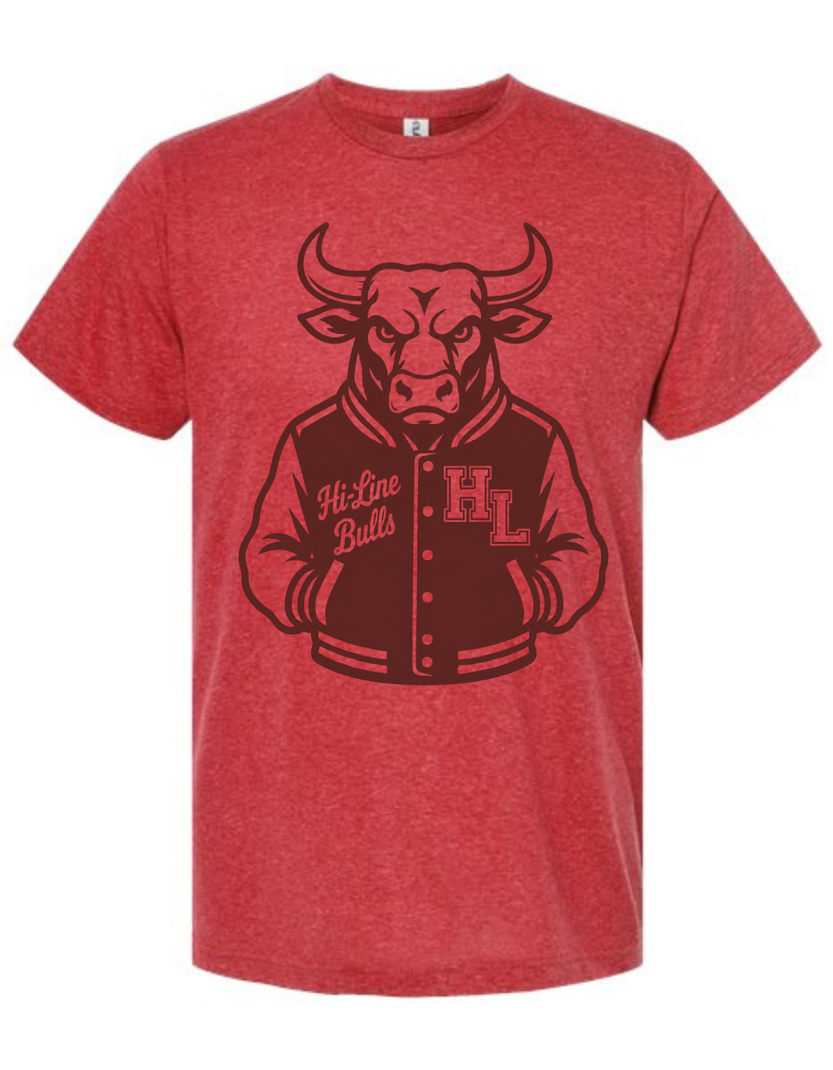 Hi-Line Bulls Varsity Mascot Tee