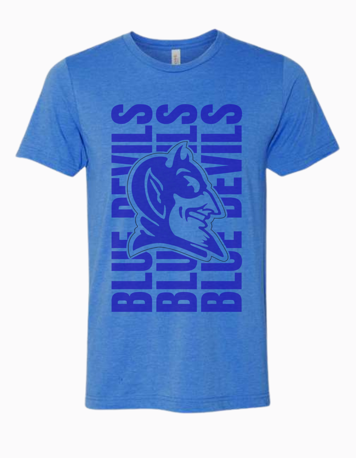 Blue Devils Mascot Tee