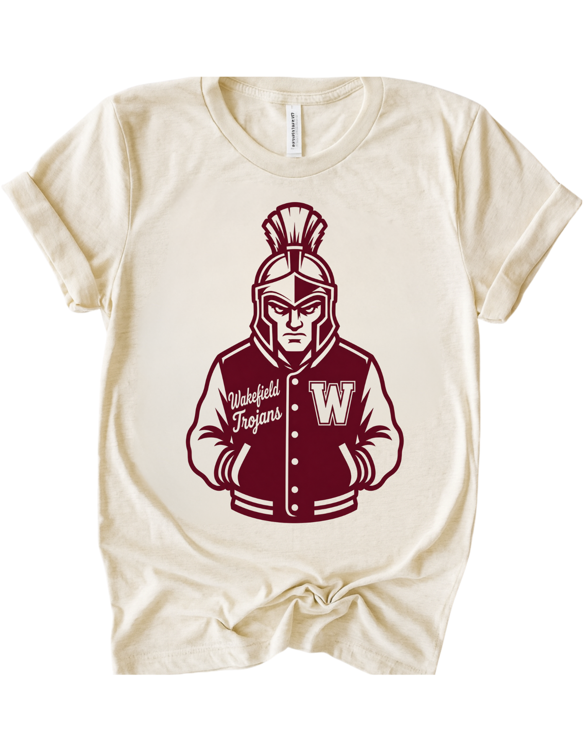 Wakefield Trojans Varsity Mascot Tee