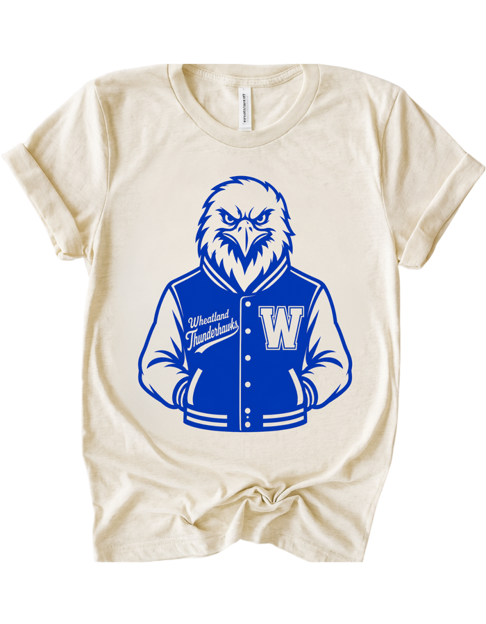 Wheatland Thunderhawks Varsity Mascot Tee