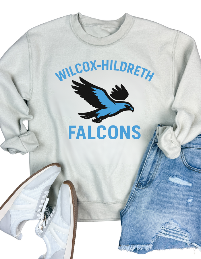 Wilcox-Hildreth Falcons Inside Out Sweatshirt