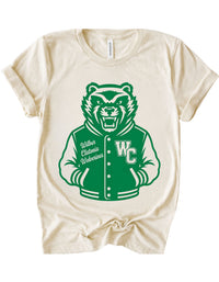 Wilber Clatonia Wolverines Varsity Mascot Tee