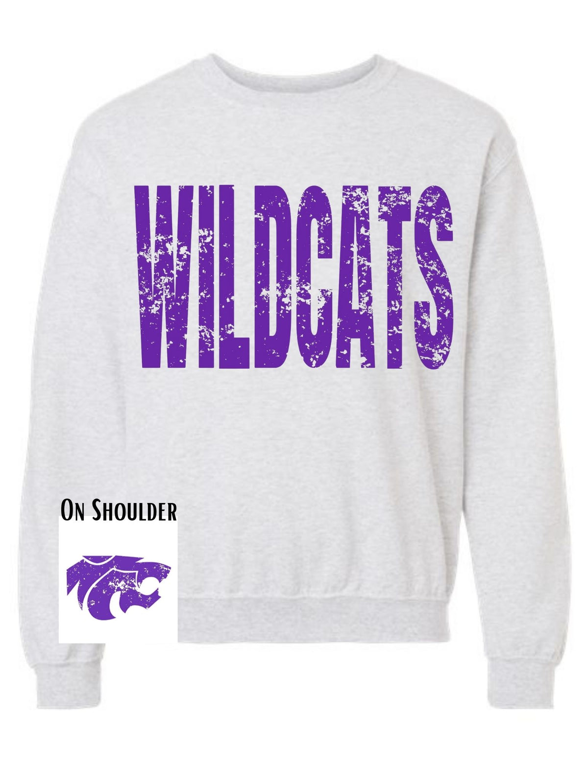 Axtell Wildcats Big Print Sweatshirt