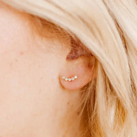 Linny Co. Abigail Screwback Stud Earrings