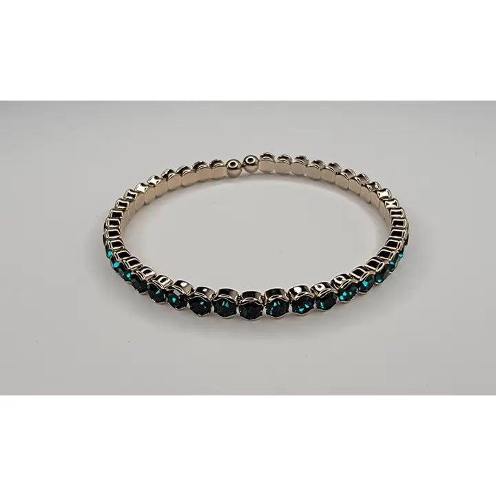 Rhinestone Bracelet in Gold