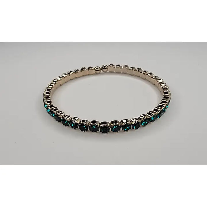 Rhinestone Bracelet in Gold