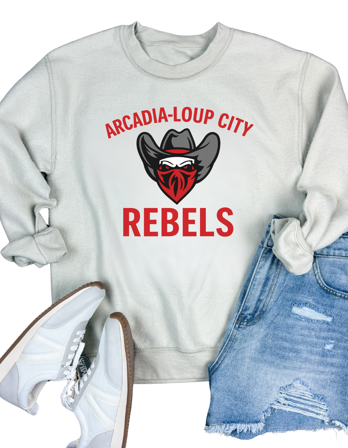 Arcadia-Loup City Rebels Inside Out Sweatshirt