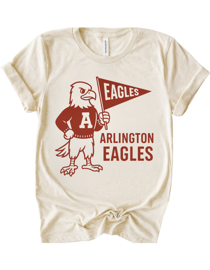 Arlington Eagles Vintage Mascot Tee