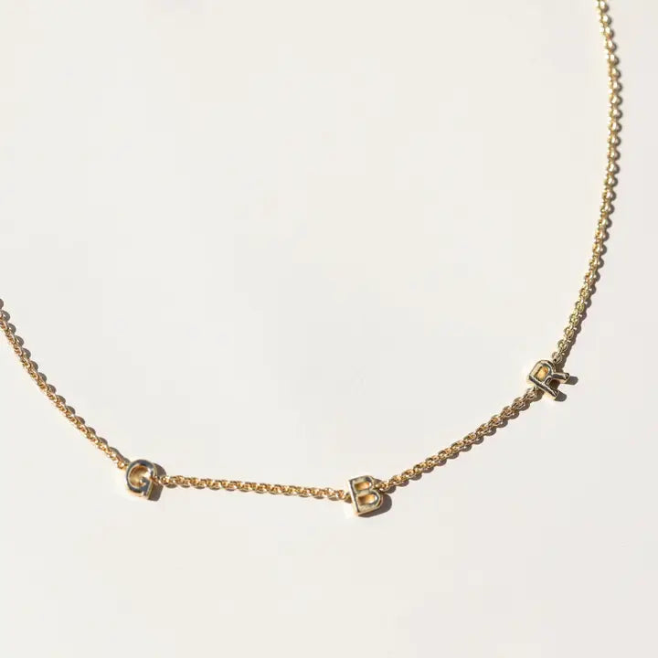 Nickel and Suede GBR Necklace
