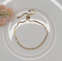 Ann Marquise CZ Slide Bracelet