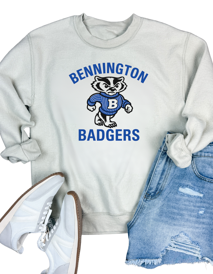 Bennington Badgers Inside Out Sweatshirt
