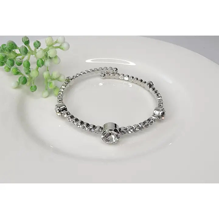 Lily Mixed Round Stone Bracelet
