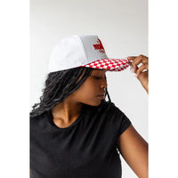 Gameday Social Nebraska Huskers Albon Checkered Hat