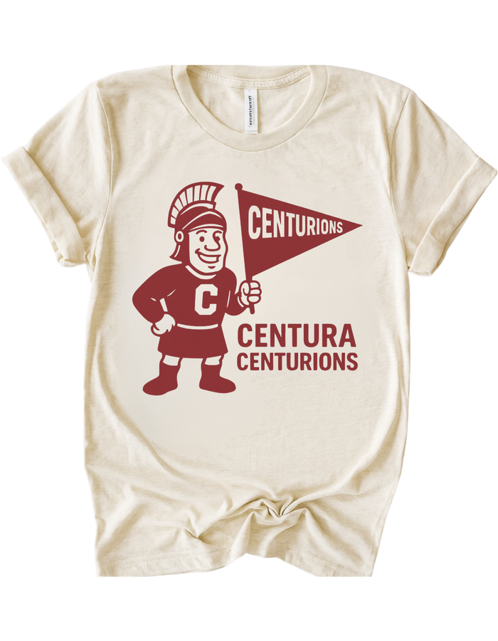 Centura Centurions Vintage Mascot Tee