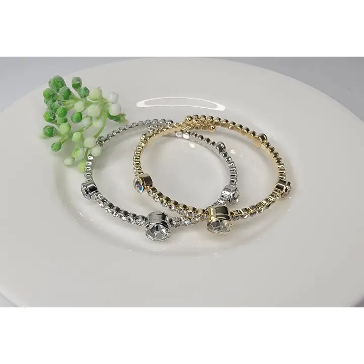 Lily Mixed Round Stone Bracelet