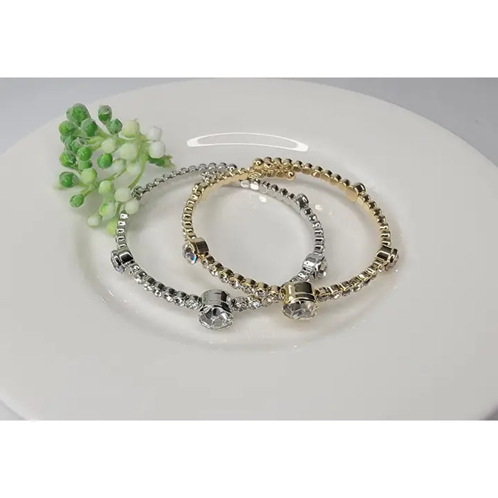 Lily Mixed Round Stone Bracelet