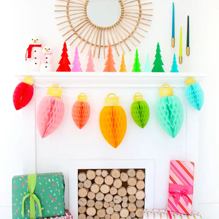 Christmas Light Honeycomb Set