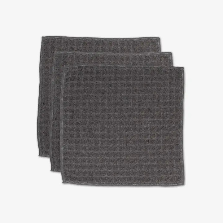 Geometry Waffle Washcloth Set